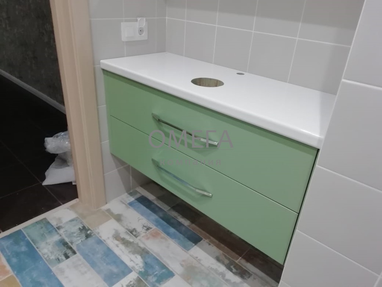 Мебель для ванной на заказ в Челябинске купить от производителя