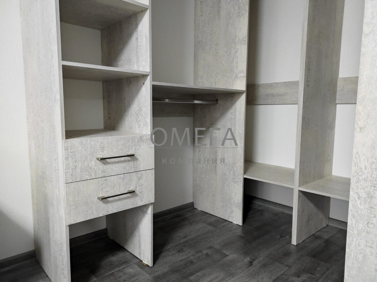 Мебель шкафы для гардеробной для квартиры Эвопарк Челябинск на заказ